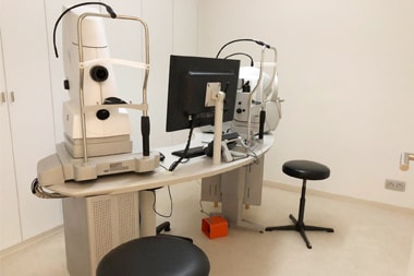 Examen ophtalmologique à Bruxelles